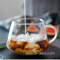 Glass Coffee Mugs Water Clear Drinking Cups